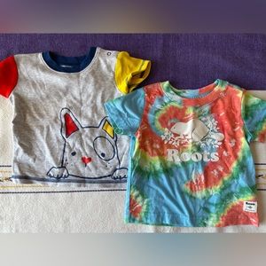 2x baby tees (3-6m)